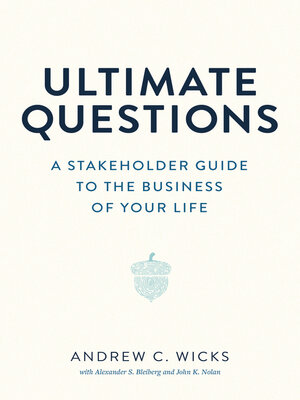 cover image of Ultimate Questions